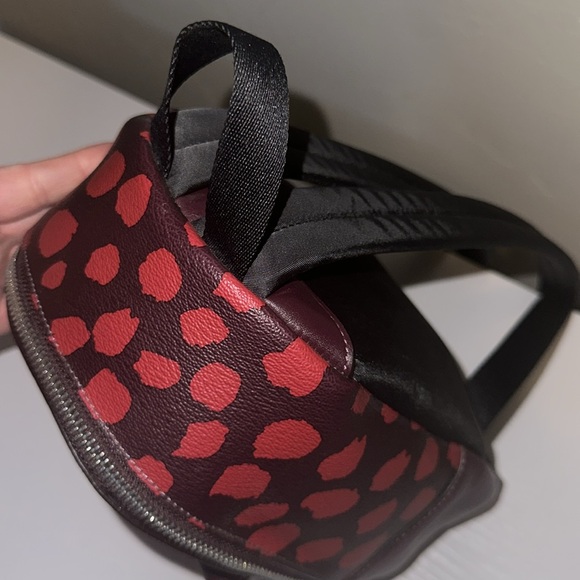 Coach Mini Charlie Backpack With Deer Spot Print Backpack Leather w/ Dustbag - Picture 9 of 13